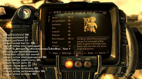 caps code fallout new vegas